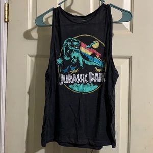 Jurassic Park Tank Top
